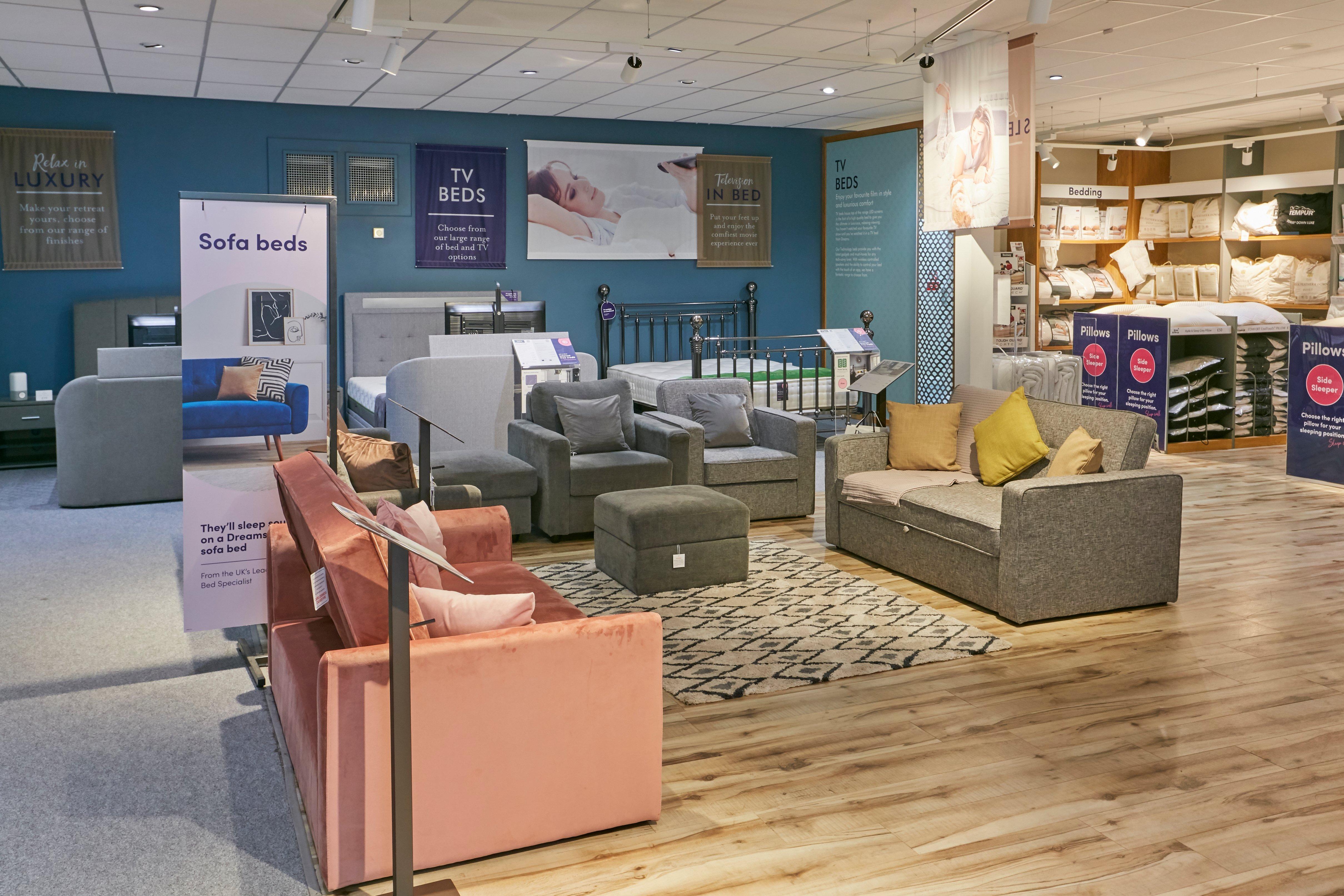 Dreams Store in Watford Beds, Mattresses & Furniture Dreams